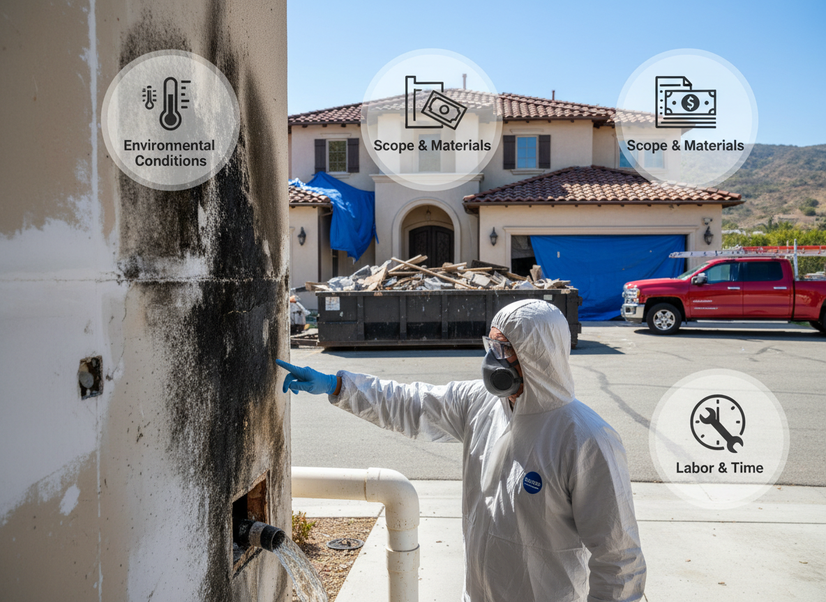 What Affects the Price of Mold Remediation in Porter Ranch