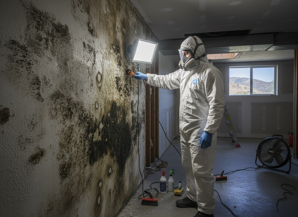 black mold inspection in Porter Ranch