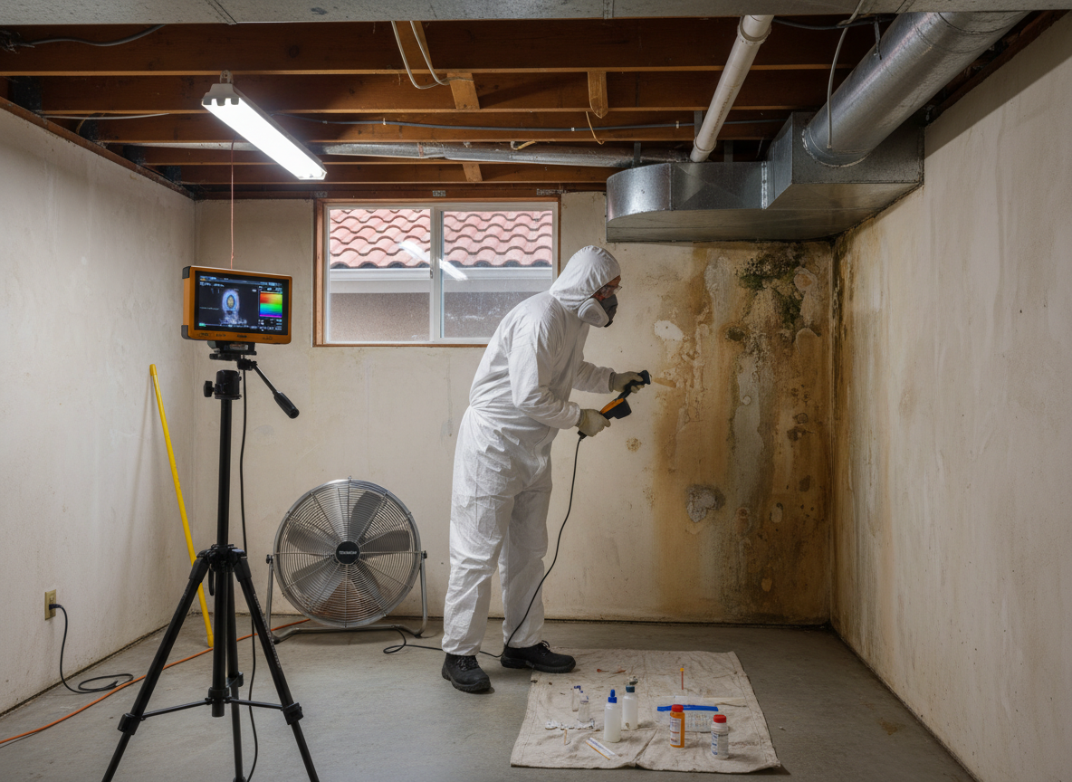 Mold inspection near me in Porter Ranch