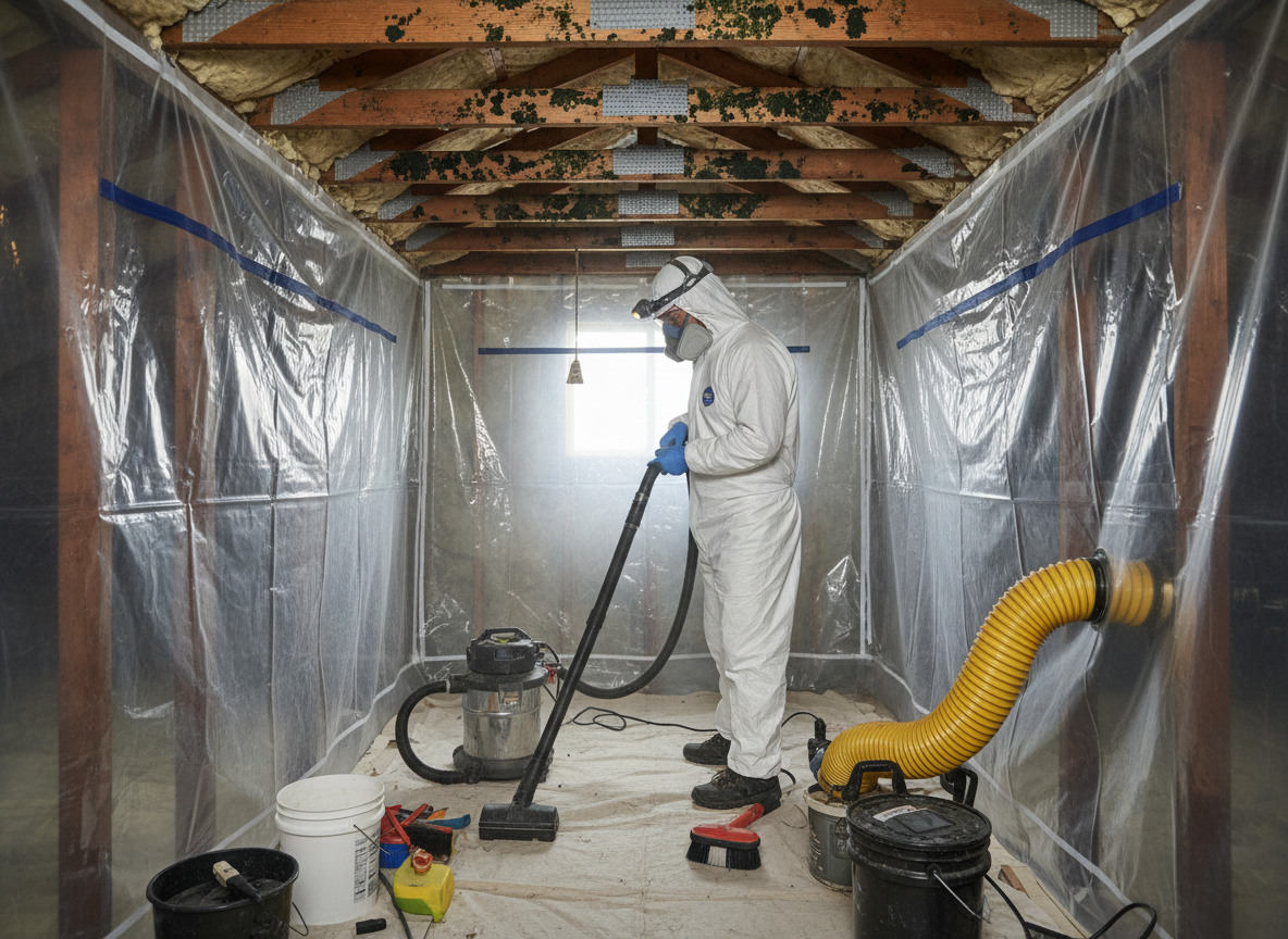 professional mold removal in Porter Ranch