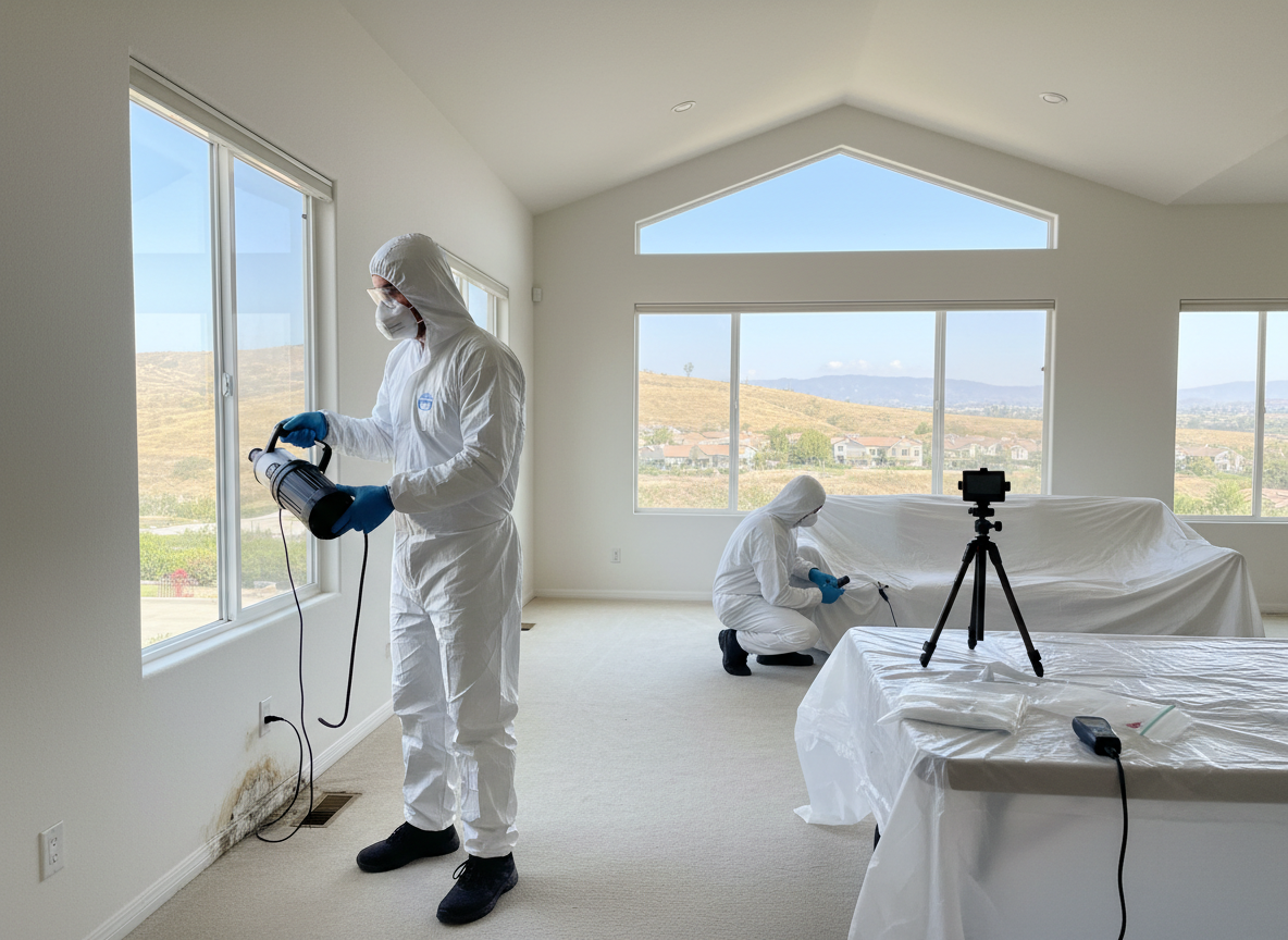 same day mold testing in Porter Ranch
