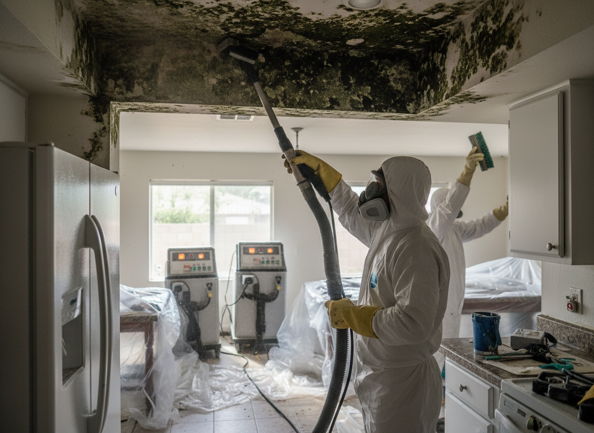 toxic mold removal in Porter Ranch
